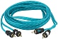 Кабель межблочный Aspect RCA-CL2.25, Cyan Line
