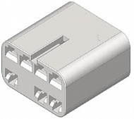 Колодка 2106-3724568 7-ми клеммовая гнездовая серии 2,8 (стеклоподъёмники)