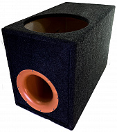 Короб под сабвуфер 12" (70 л, на трубе) Желток