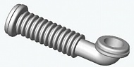 трубка КР-10 (переход  Г-образный гофрированый толстый)