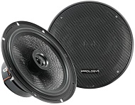 Колонки автомобильные Prology SL-165, 16,5 см, коаксиальные двухполосные, 2 шт.
