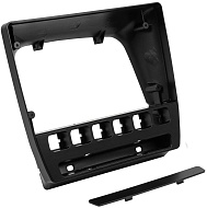 Переходная рамка для Lada Samara 2002-2014, черная, 9" 1ТДК FPLD-465