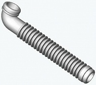 трубка КР-6 (переход  Г-образный гофрированый тонкий)