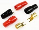 Клемма ARIA 4GA Spade terminals (2 черные + 2 красные)