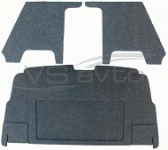 Полка ВАЗ 2131 "Нива" (с боковинами, с опорами)