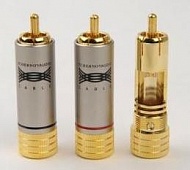 Разъем RCA Tchernov Audio RCA Plug Classic G/Red