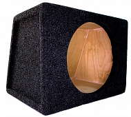 Короб под сабвуфер 10" (24 л, "трапеция") Желток