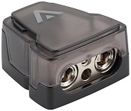 Аккумуляторная клемма минусовая Aspect BTN-2028  2*0(4)GA+2*8GA никель