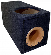 Короб под сабвуфер 15" (110 л, на трубе) Желток