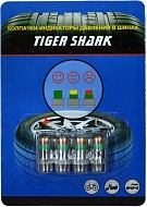 Колпачки-индикаторы давления в шинах TIGER SHARK TPC-22 (2,2 атмосферы)