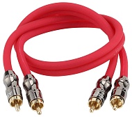 Кабель межблочный Aspect RCA-NL2.05, Neon Line, 2RCA-2RCA, 0.5м