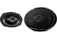 Колонки автомобильные Kenwood KFC-PS6996, 6х9", коаксиальные пятиполосные, 2 шт.